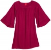 Ella Moss Girls 7-16 Soiree Dress, Raspberry, 10