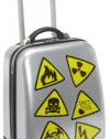 TravelKool Danger Luggage, Sliver