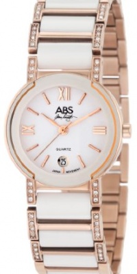 ABS Allen Schwartz Women's 5004 Ceramique Collection Band Watch