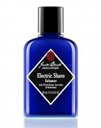 Designed for use with an electric razor, this lightweight, soothing balm provides superior skin conditioning and promotes a close, easy shave. Apply immediately before shaving to help stiffen and prop up whiskers for a closer, smoother electric shave. Gentle, natural astringents prep beard Lavender and Oat Kernel Flour soothe skin, reduces irritation Sunflower Seed Oil and Glycerin condition skin 3.3 oz.