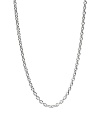 A classic sterling silver link necklace from PANDORA.