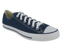 Converse The Chuck Taylor All Star Ox Sneaker in Navy,8,Navy