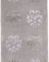 Tamira Silver-Grey Hand-Tufted Rug - TAM-1006 (2 ft. 6 in. x 8 ft. Runner)