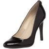 Calvin Klein Women's Whinnie Patent Pump,Black,7.5 M US