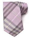 A stately tie from Burberry London asserts your classic style with a signature check print. Rendered in lavish Italian silk for premier refinement.