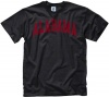 Alabama Crimson Tide Youth Black Arch T-Shirt