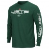 NFL New York Jets Primary Receiver III Long Sleeve T-Shirt, Dark Green