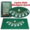 Trademark Poker Blackjack Layout, 36 x 72 Inch