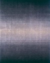 Metro Contemporary Wool Area Rug in Midnight Fade - MT-12 (2 ft. 3 in. x 8.0 ft. Runner)