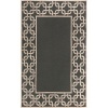 Liora Manne Spello Chain Border Midnight Outdoor Rug 5' x 7'6