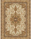 Home Dynamix Royalty 8083-100 Ivory 7-Feet 8-Inch by 10-Feet 4-Inch Traditional Area Rug