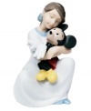 The magic of Disney and beautiful craftsmanship of Nao by Lladro make this heartwarming Mickey Mouse figurine a favorite for collectors young and old.