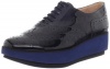 Robert Clergerie Women's Demile Oxford,Black Patent,37 EU/6.5 B US