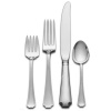 Gorham Fairfax 4-Piece Sterling Silver Flatware Place Set, Service for 1