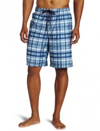 IZOD Men's Plaid Swim Short