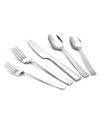 With a less-is-more design in quality stainless steel, Cami flatware from Gourmet Settings creates a look of modern elegance. Outfit tables in a flash with one 20-piece set.