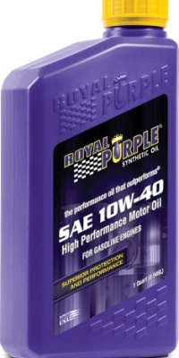 Royal Purple 12140 API-Licensed SAE 10W-40 High Performance Synthetic Motor Oil - 12 Quart