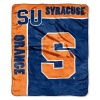 NCAA Syracuse Orange 50-Inch-by-60-Inch Raschel Plush Throw School Spirit Design