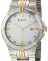 Bulova Men's 98D115 Diamond Silver Dial Watch