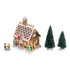 Department 56 North Pole Series 2012 Annual Gift Set, Mrs. Claus' Cookie Supplies Lit House, 6.1-Inch