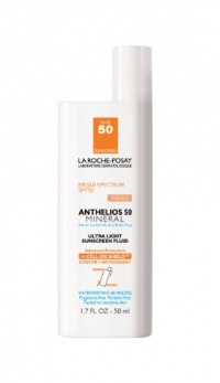 La Roche-Posay Anthelios SPF 50 Mineral Ultra-Light Sunscreen Fluid Tinted, 1.7 Fluid Ounce