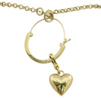 Juicy Couture Chain Charm Catcher Necklace Gold