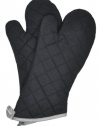 Flame Retardant Quilted Oven Mitts Commercial Grade (2-Pack)