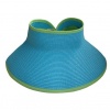 San Diego Hat Roll Up Visor (Aqua)