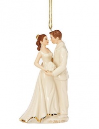 Lenox 2011 Always and Forever Bride and Groom Ornament