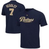 MLB Majestic Chase Headley San Diego Padres Youth Name and Number Player T-Shirt - Navy Blue