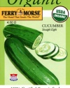 Ferry-Morse 3042 Organic Cucumber Seeds, Straight Eight (4 Gram Packet)