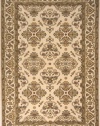 Momeni Persian Garden Ivory Traditional 8' x 10' Rug PG-01