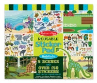 Melissa & Doug Habitats Reusable Sticker Pad