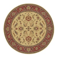 Infuse timeless elegance into your decor with this Karastan rug, boasting a finely-detailed classic floral pattern. The intricate border framing a luminous ground complements both traditional and casual interiors. Distinctive of all Ashara rugs is the intricate blend of woven shades to achieve the radiant arbrash effect of heirloom rugs.