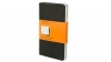 Moleskine Ruled Cahier Journal Black Pocket: Set of 3 Ruled Journals (Moleskine Cahier)