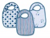 aden + anais Muslin Feeding Bibs, Set of 3 - Prince Charming