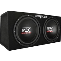 MTX Audio Terminator Series TNE212D 1,200-Watt Dual 12-Inch Sub Enclosure