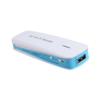 BrainyTrade WIFI USB 3G Mobile Wireless Hotspot Router 1800mAh Power Bank Backup Power 5 in 1