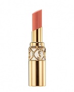 This creamy lipstick provides nourishment to the lips leaving them soft and smooth. ROUGE VOLUPTÉ PERLE drenches the lips in cult color and a satiny-pearl finish thanks to the incorporation of voluptuous pearls (transparent crystal pearls and colored pearls) to gives the ultimate sophisticated shine on the lips. ROUGE VOLUPTÉ PERLE is long-lasting and highly comfortable and leaves lips visibly smoothed, plumped and radiant.