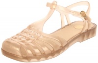 Mini Melissa Aranha Fisherman Sandal (Little Kid),Gold,3 M US Little Kid