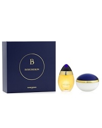 Boucheron introduces an elegant gift to commemorate the timeless elegance of the Boucheron Pour Femme Eau de Parfum fragrance. The set features a 3.3 fl. oz. Eau de Parfum and a 6.7 fl. oz. Perfumed Body Cream.