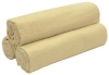 Tadpoles Organics Set of 3 Flannel Receiving Blankets, Natural