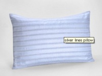 Calvin Klein Home Silver Lines Pillow, Calm