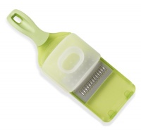 Kuhn Rikon Quick Slice Julienne Mandoline with Hand Guard, Green