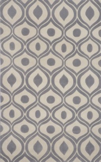 Momeni BLISSBS-09GRY3656 Bliss Rug, Grey