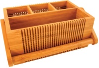 Totally Bamboo Lattice Flatware Caddy