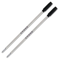 Cross Ballpoint Pen Refill, Fine Black, 2 per card, (8514-2)