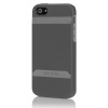 Incipio Stashback for iPhone 5 - Retail Packaging - Graphite Gray / Haze Gray