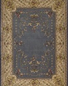 Nourison Ashton House Ornate Borders Rug - Blue Size - 2.3 x 8 ft. Runner