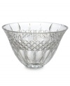 Narrow flutes and a diamond grid converge in pristine Waterford crystal, gracing the Shelton bowl with old-world resplendency. A beautiful host for fruit and flowers in your own home – or a memorable gift for someone you love. Shown right.